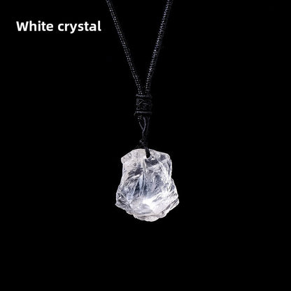 Natural Crystal Stone Pendant