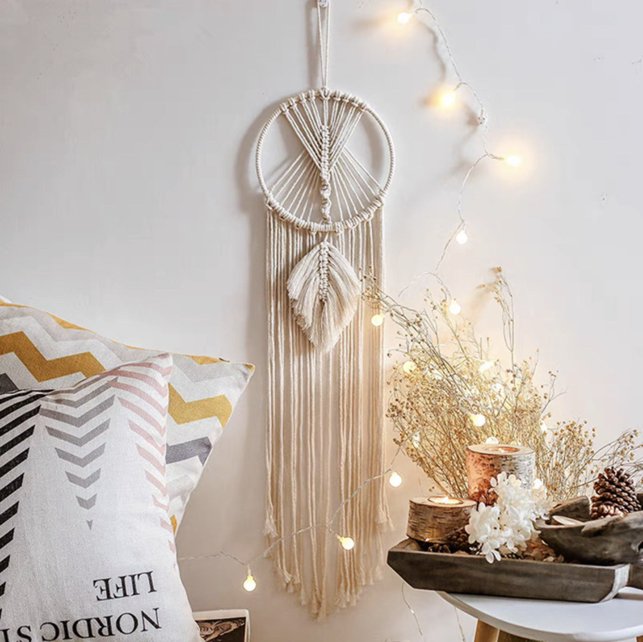 Bohemian Star Moon Wall Hanging Tapestry