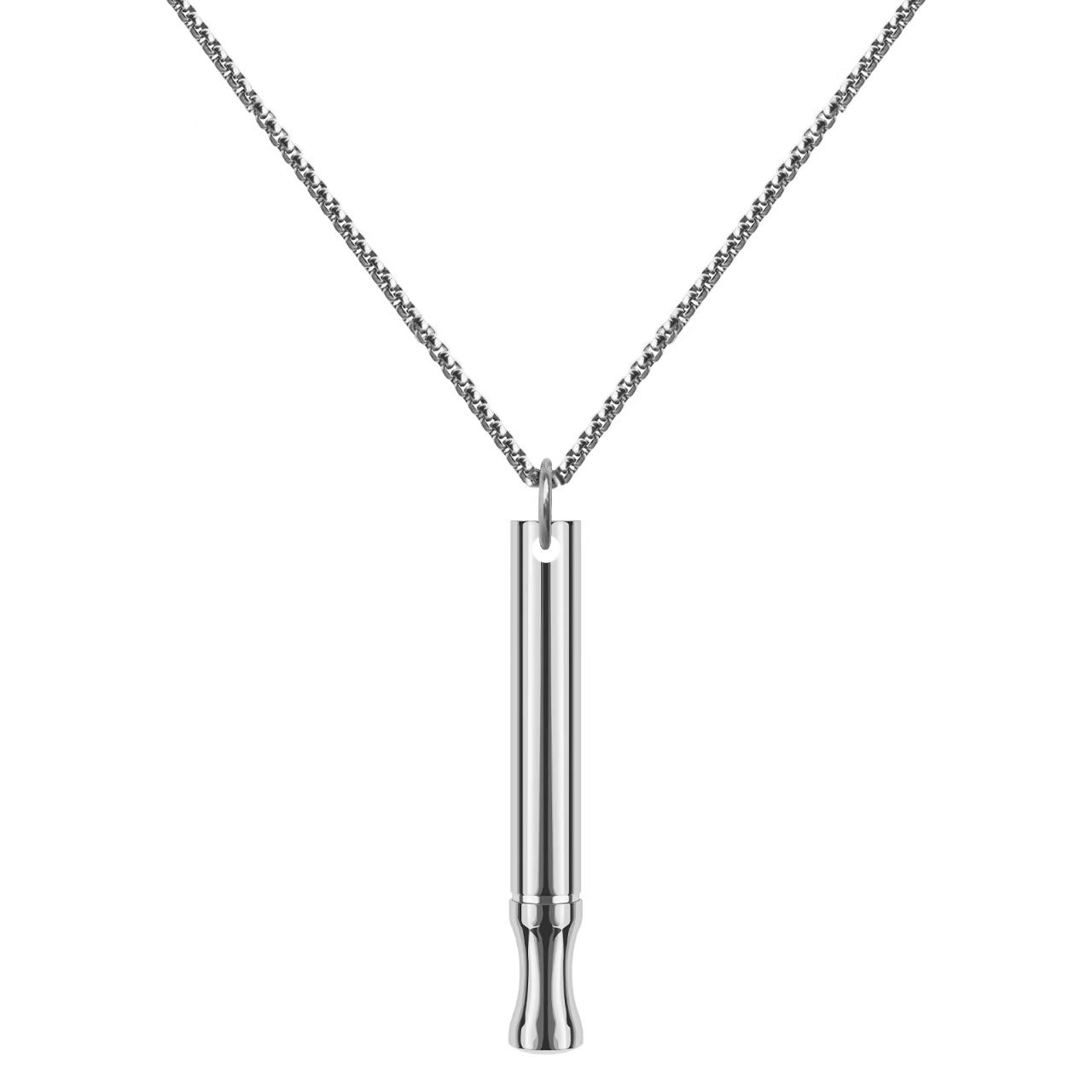 Adjustable Breathing Meditation Whistle Necklace