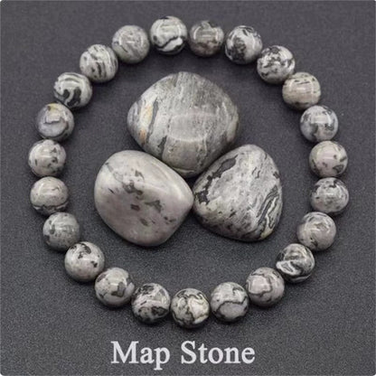 Natural Stone Bead Bracelet