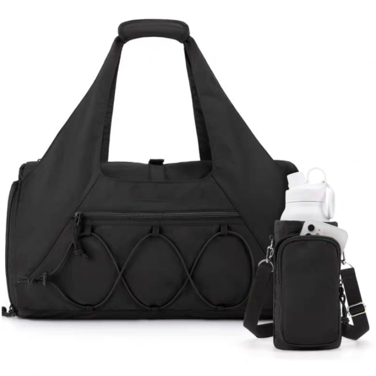 Large Capacity Yoga & Gym Bag with Mat Holder