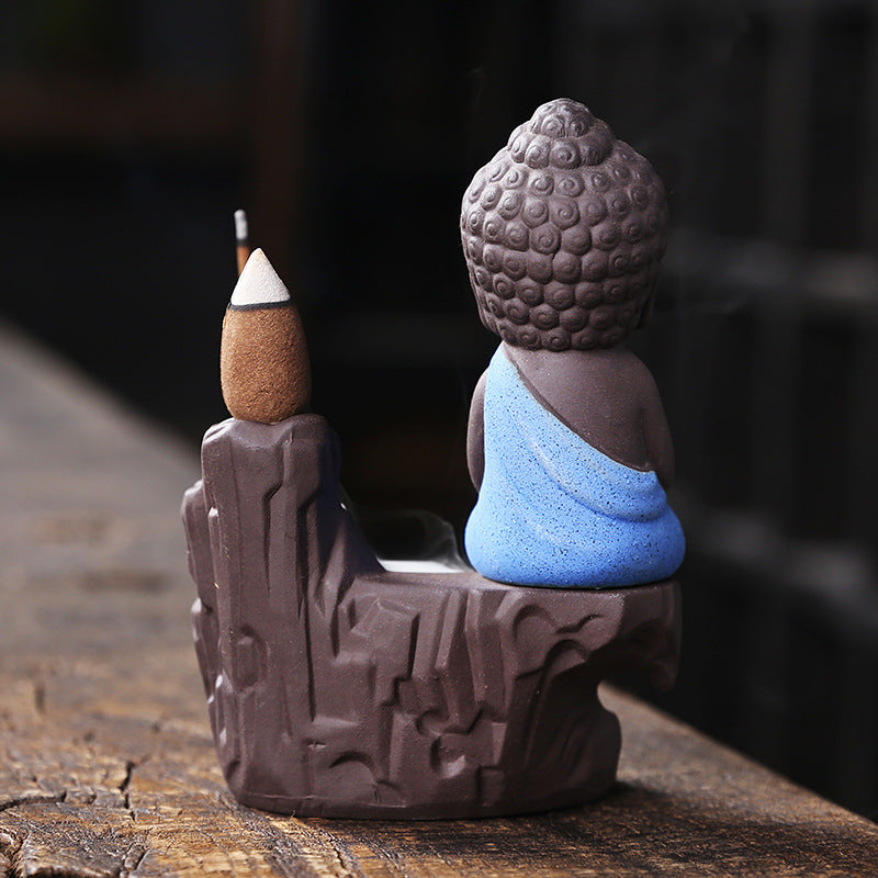 Tathagata Buddha Backflow Incense Burner