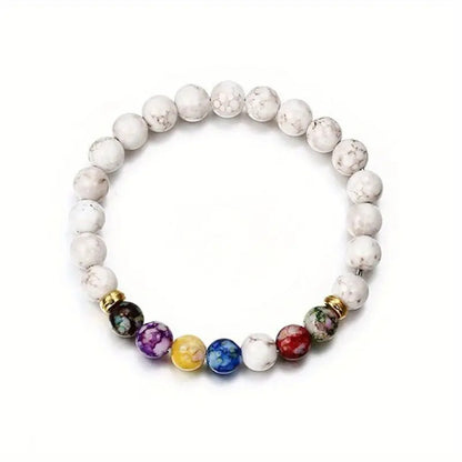 Natural Stone Bead Bracelet