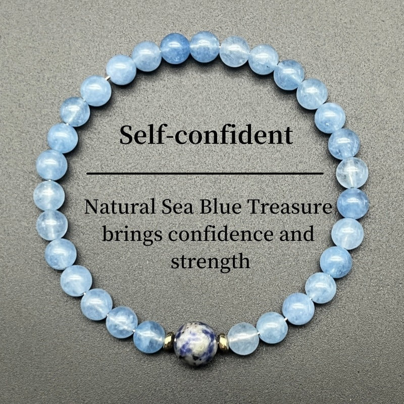 Natural Stone Bead Bracelet