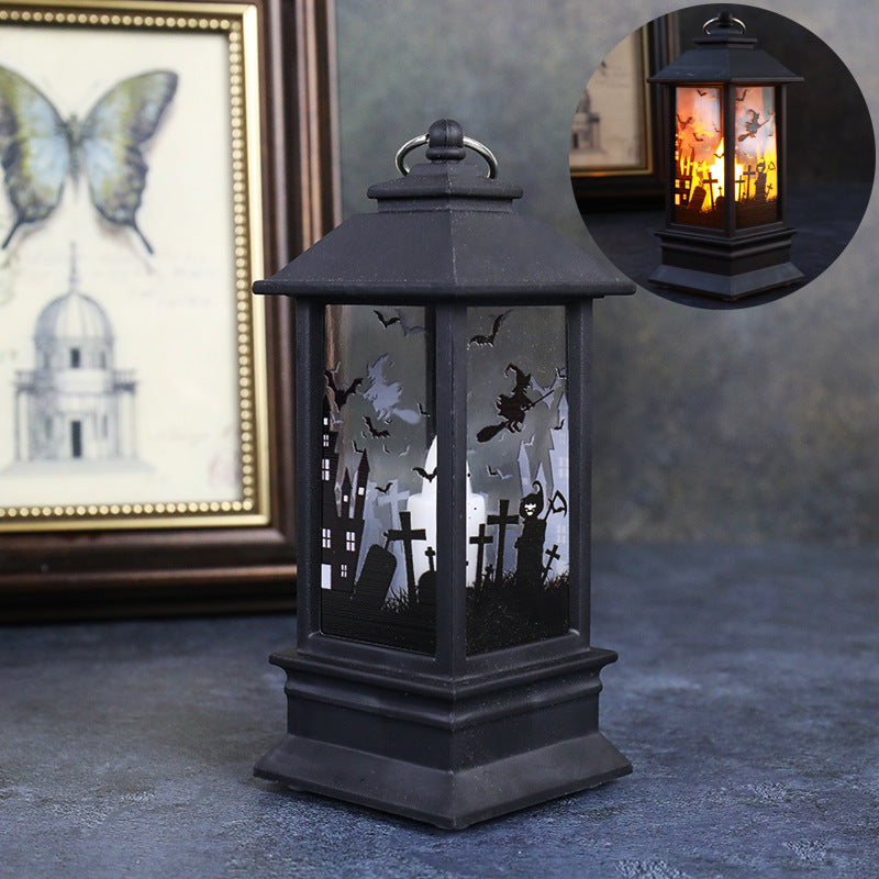 Halloween Flickering Flame Lantern