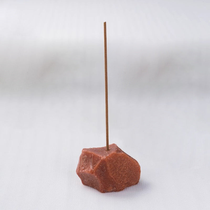 Natural Crystal Incense Holder