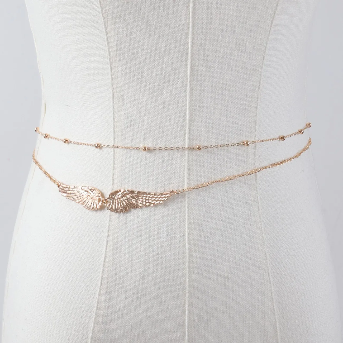 Angel Wings Multi-Layer Body Chain | Waist & Navel Chain