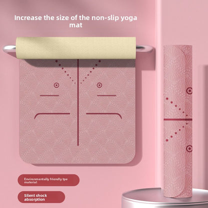 Foldable TPE Yoga Mat — 183 x 61cm