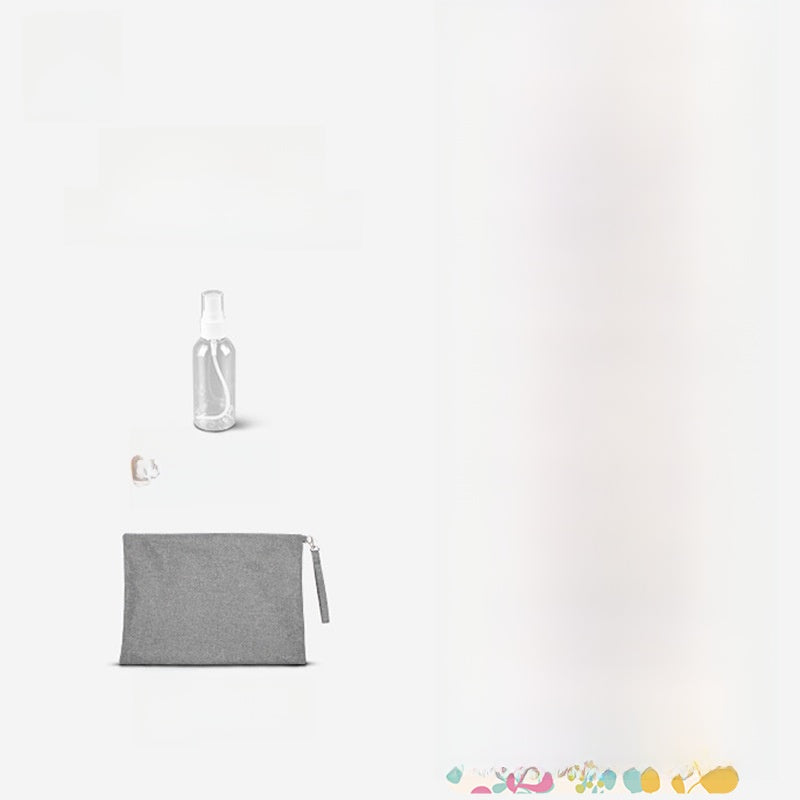 Foldable Suede Yoga Mat — Natural Rubber Base