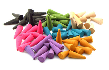 Natural Botanical Incense Cones — 500g Bulk Bag