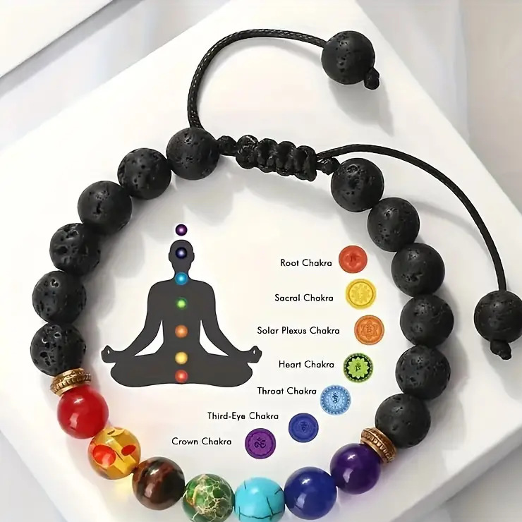 Natural Stone Bead Bracelet