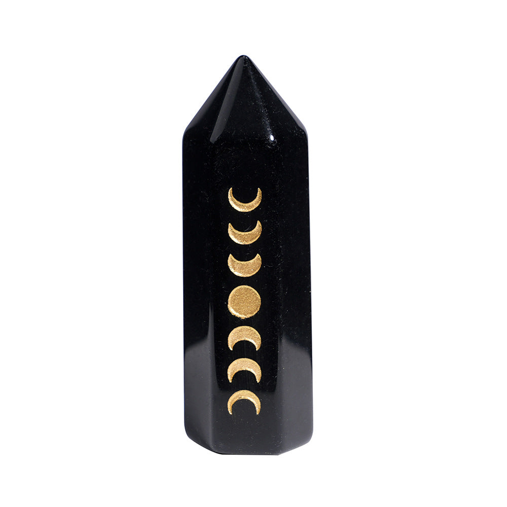 Crystal Hexagonal Energy Pillar