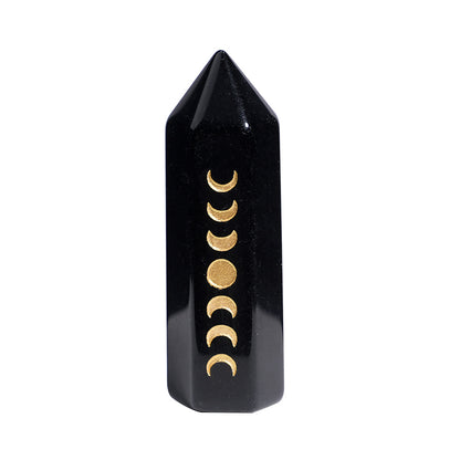 Crystal Hexagonal Energy Pillar