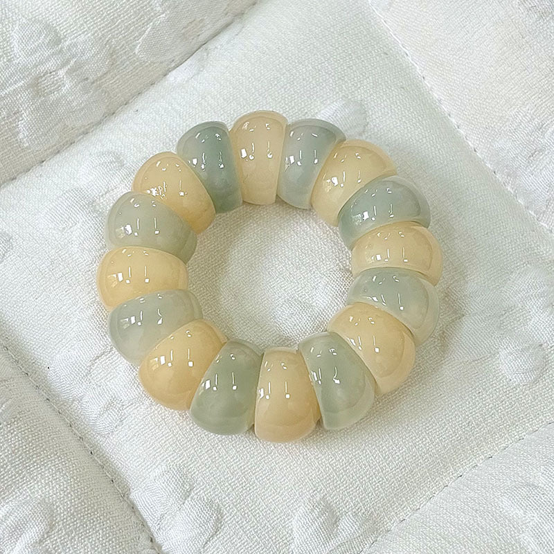 Gradient Pink Bodhi Bracelet with Finger Wrap