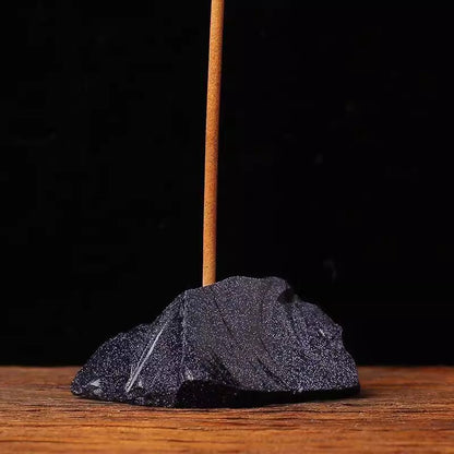 Natural Crystal Incense Holder
