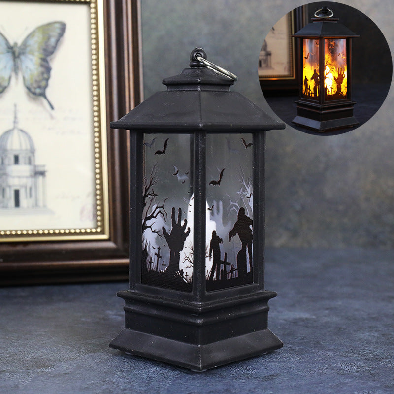 Halloween Flickering Flame Lantern