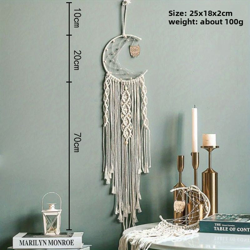 Bohemian Star Moon Wall Hanging Tapestry