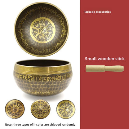 Copper Singing Bowl for Meditation and Healing