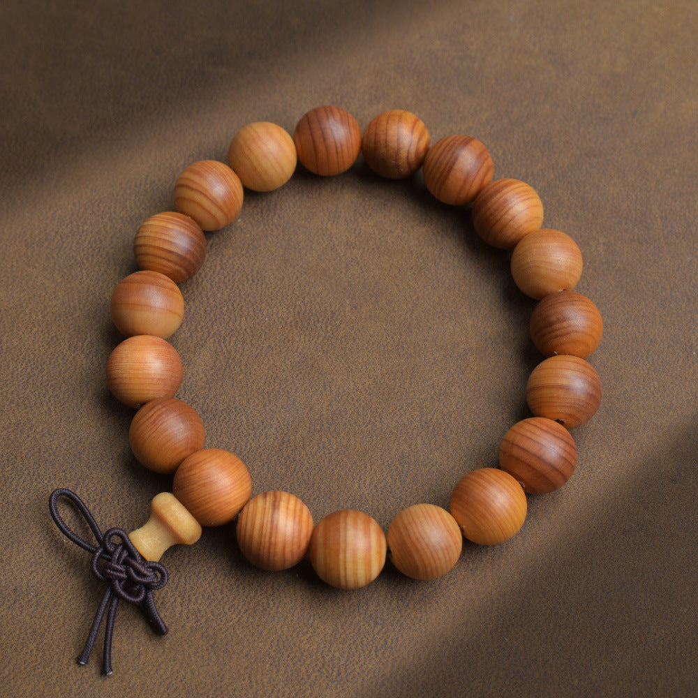 Taihang Yabei Wood 108 Bead Buddhist Rosary Bracelet | Handcrafted | 7 Sizes