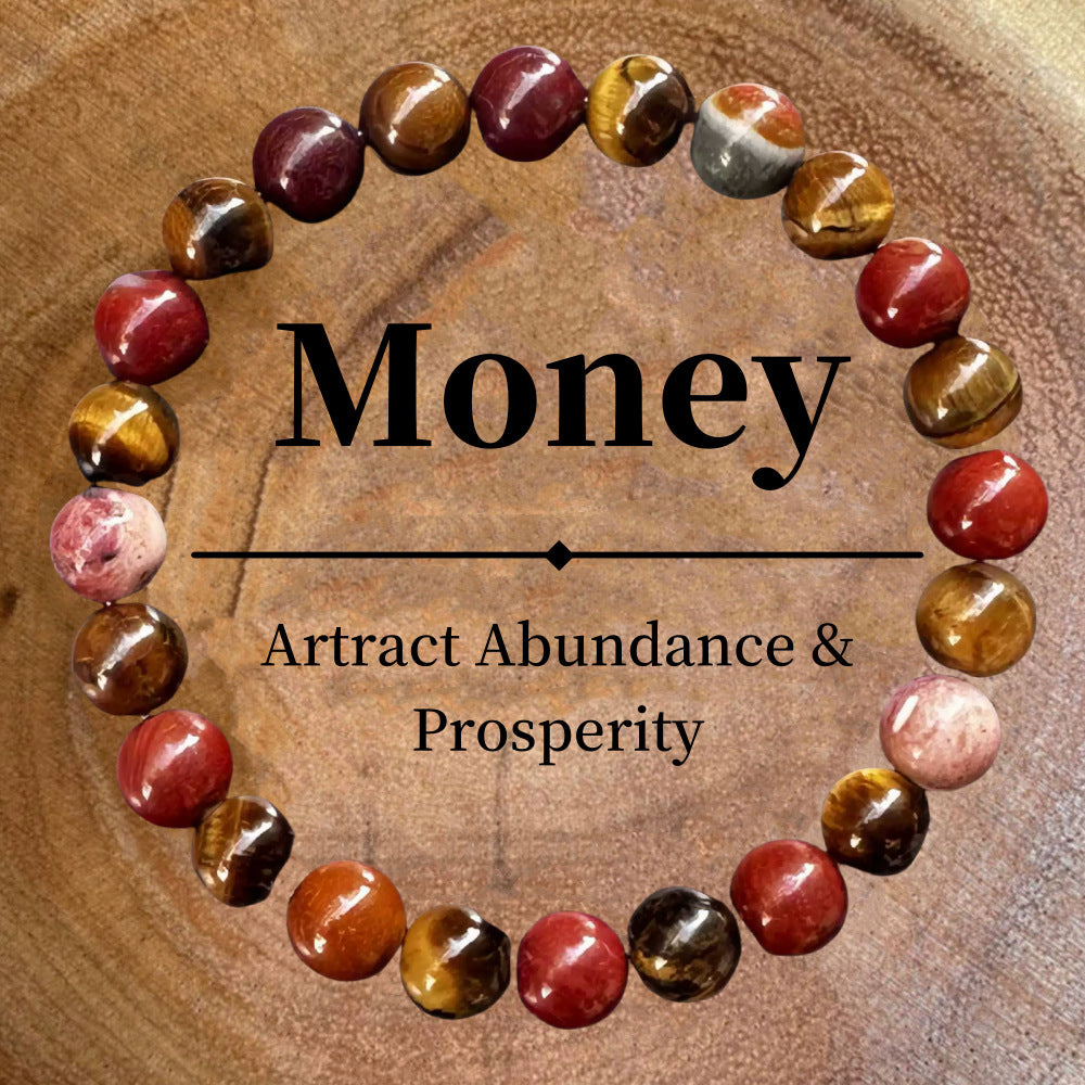 Natural Stone Bead Bracelet