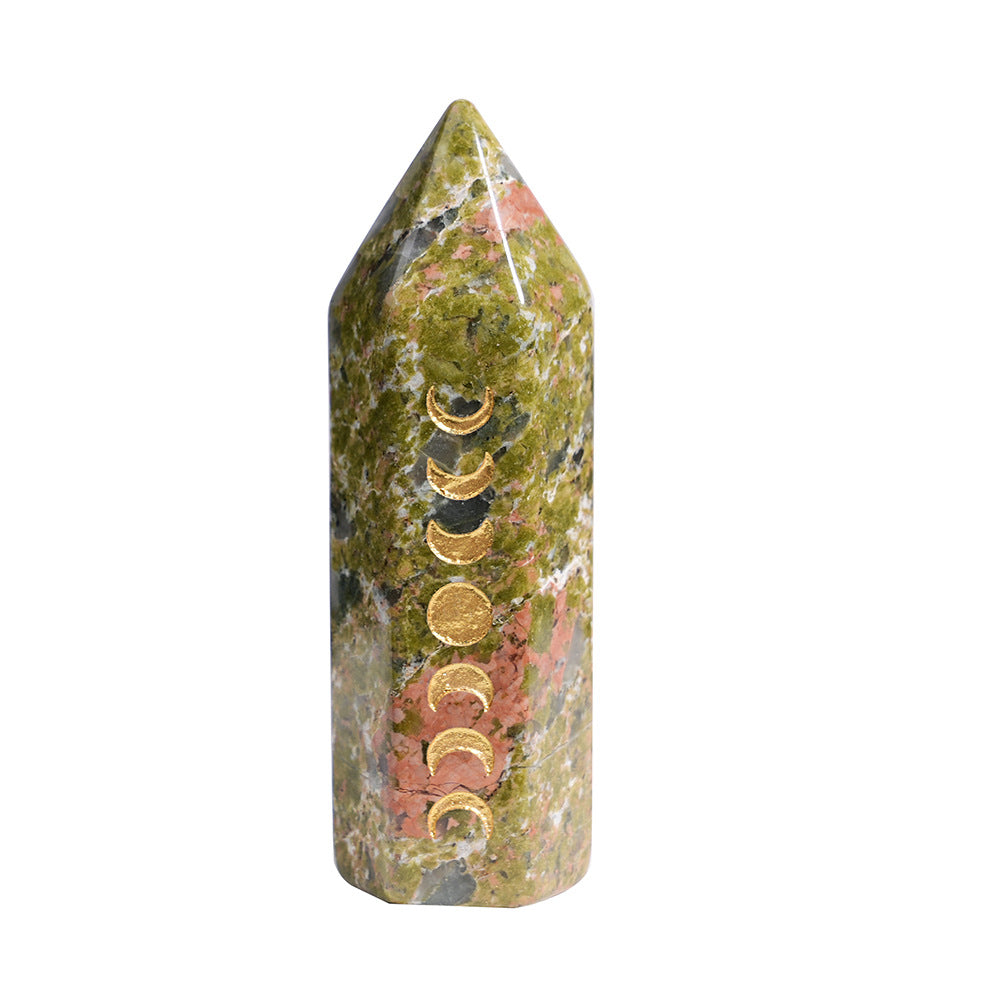 Crystal Hexagonal Energy Pillar