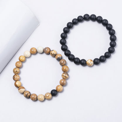 Heart Magnetic Couple Bracelet Set for Women and Men