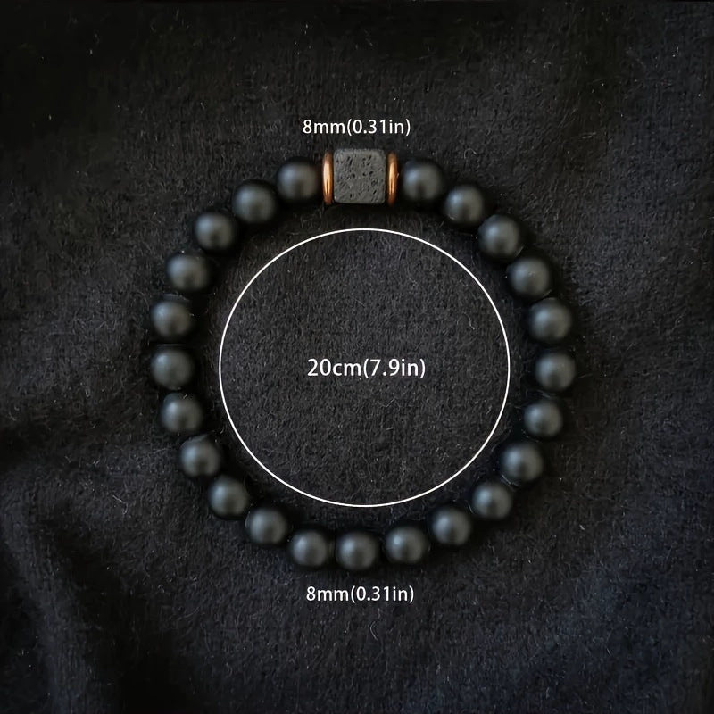 Natural Stone Bead Bracelet