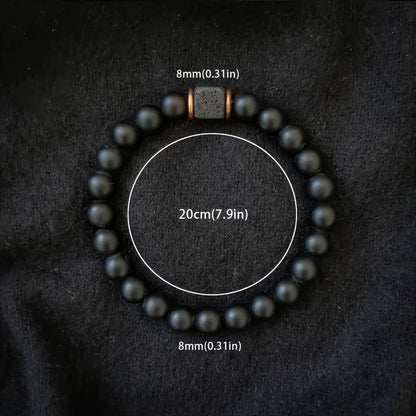 Natural Stone Bead Bracelet