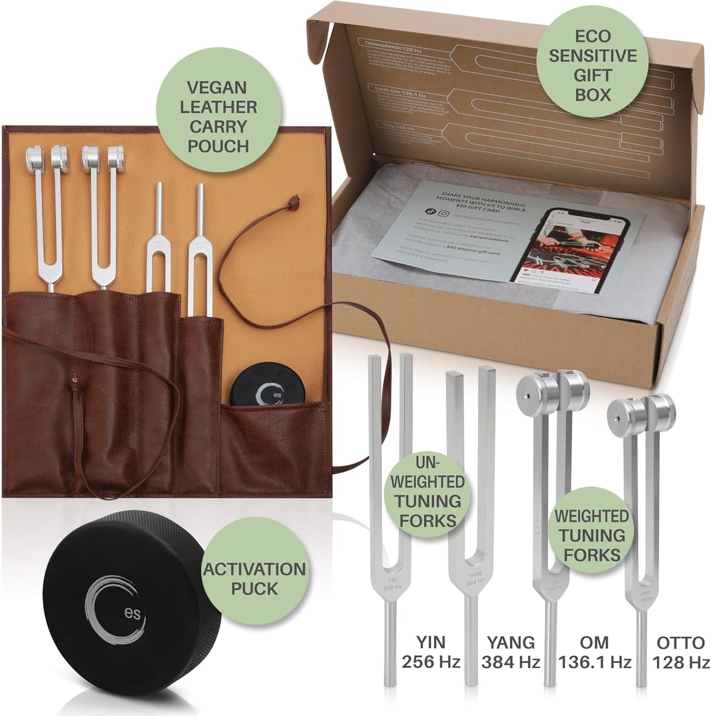 Resonance Sound Healing Tuning Fork Set