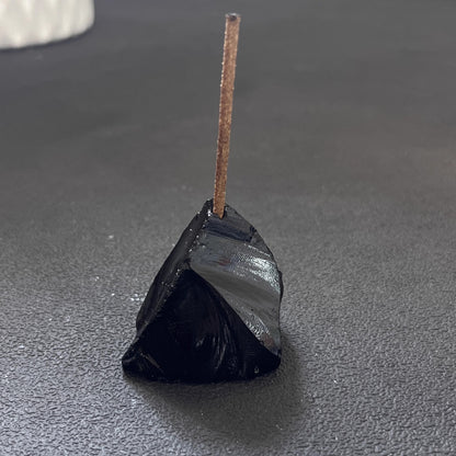 Natural Crystal Incense Holder