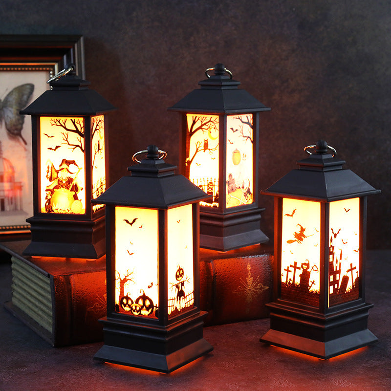 Halloween Flickering Flame Lantern