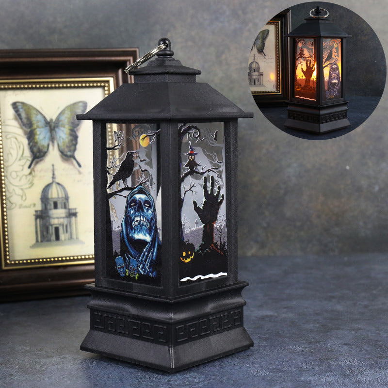 Halloween Flickering Flame Lantern