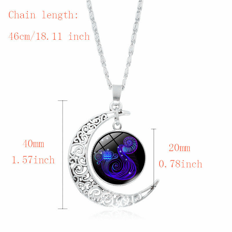 Zodiac Constellation Pendant Necklace | All 12 Signs