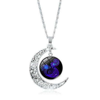 Zodiac Constellation Pendant Necklace | All 12 Signs