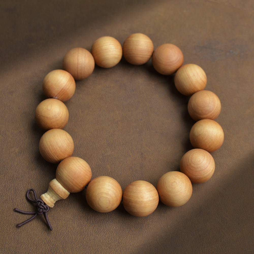 Taihang Yabei Wood 108 Bead Buddhist Rosary Bracelet | Handcrafted | 7 Sizes