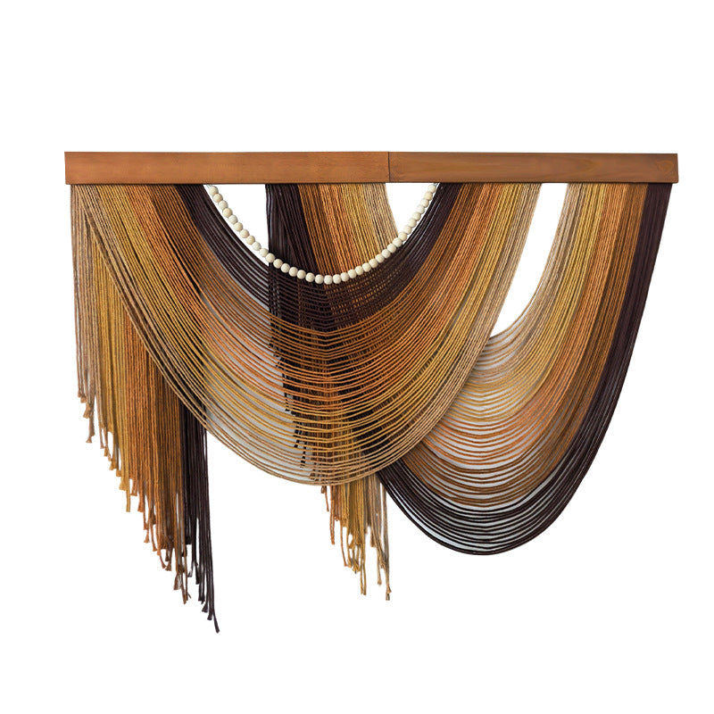 Bohemian Wall Hanging with Tassels