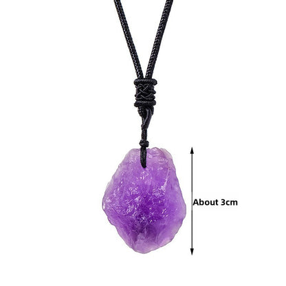Natural Crystal Stone Pendant