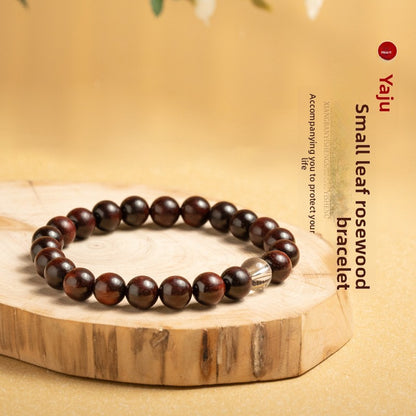 Original Old Material Green Sandalwood Buddha Beads Bracelet