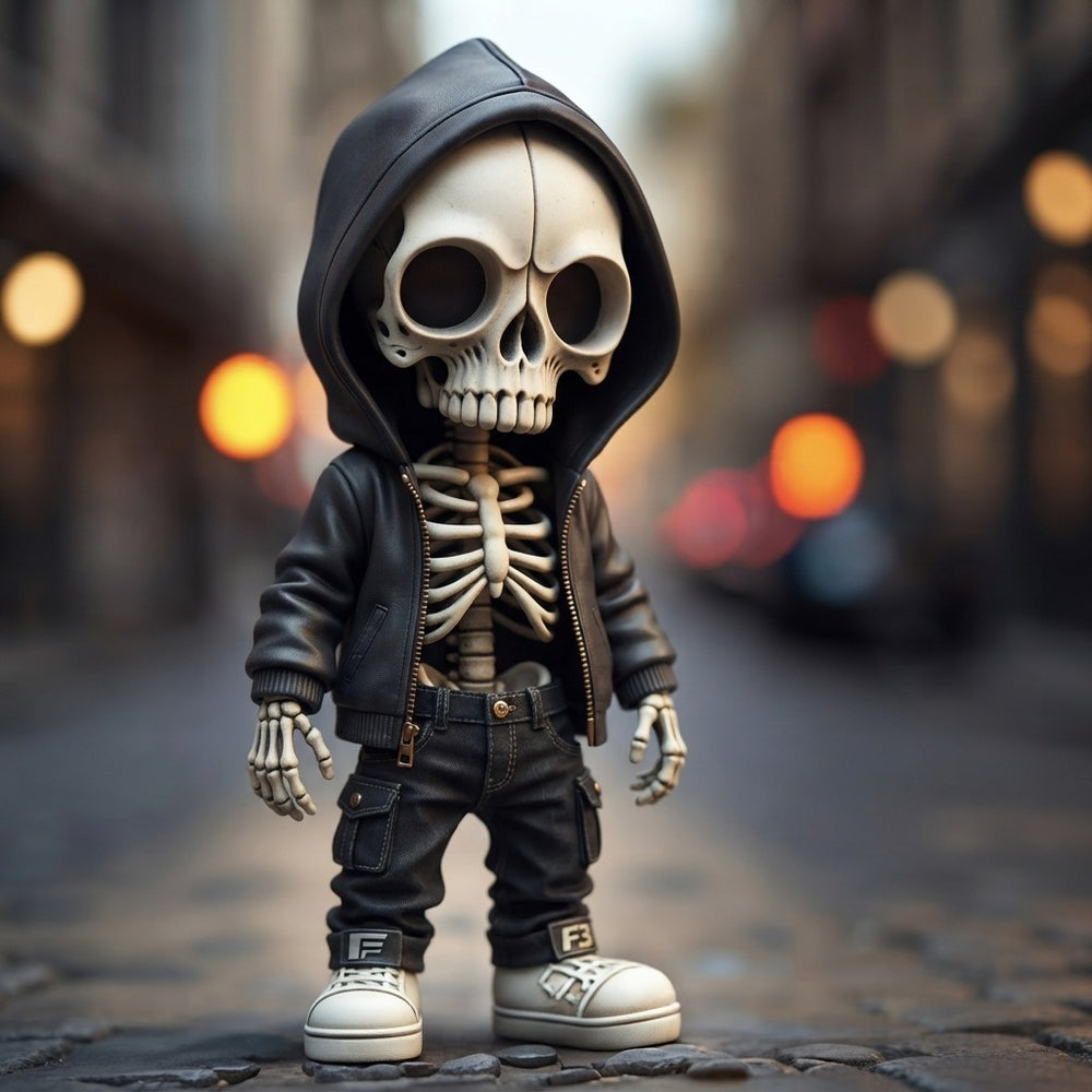 Skeleton Figurine Resin Ornament